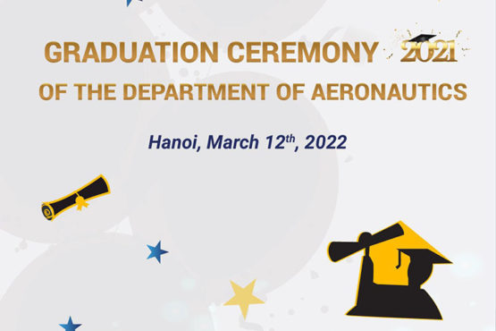 Graduation Ceremony 2021 of the Department of Aeronautics