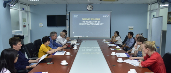 Meeting between Goodd889 cá cược trực tuyến and Heriot-Watt University, United Kingdom, on the cooperation plan