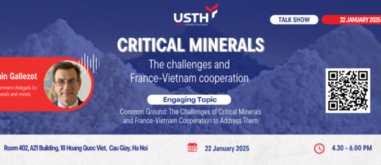 Talk “The Challenges of Critical Minerals and France-Vietnam Cooperation to Address Them”