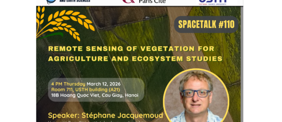 SpaceTalk NO. 110 Remote Sensing of Vegetation for Agriculture and Ecosystem Studies