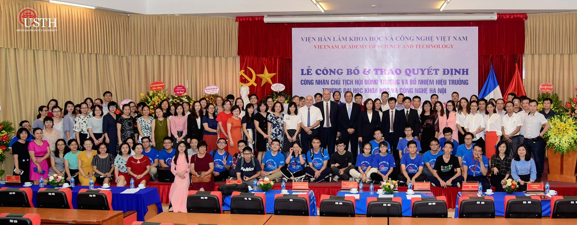 le cong nhan chu tich hoi dong truong va bo nhiem hieu truong usth 4