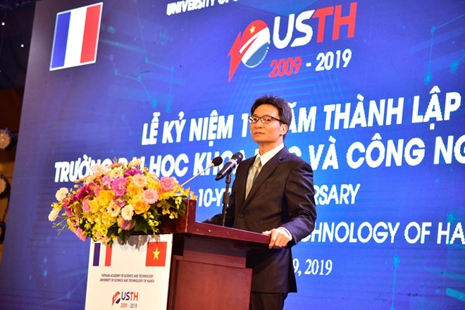 Phó Thủ tướng Vũ Đức Đam phát biểu tại lễ kỷ niệm