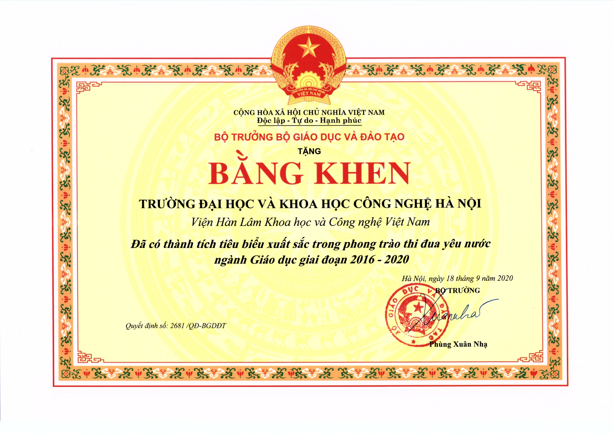 Bằng khen tập thể Goodd889 cá cược trực tuyến