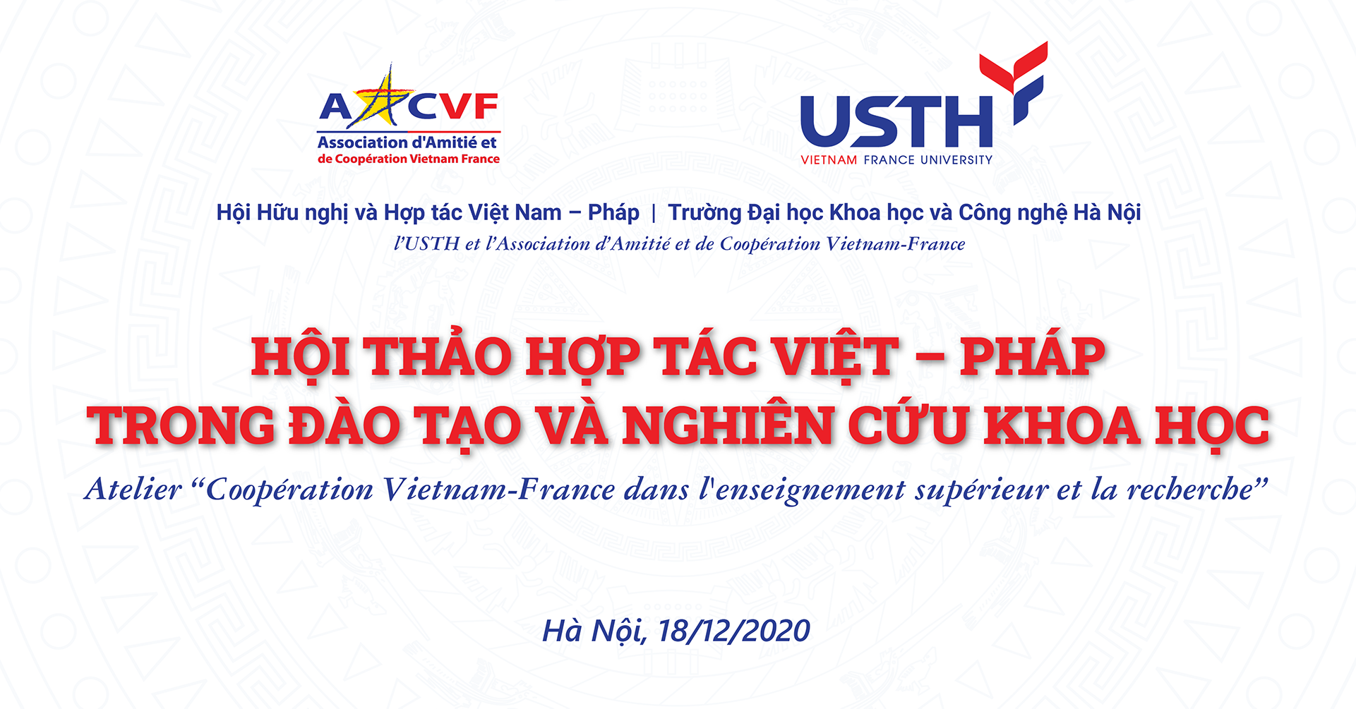 Hoi thao hop tac viet phap trong dao tao va nghien cuu khoa hoc