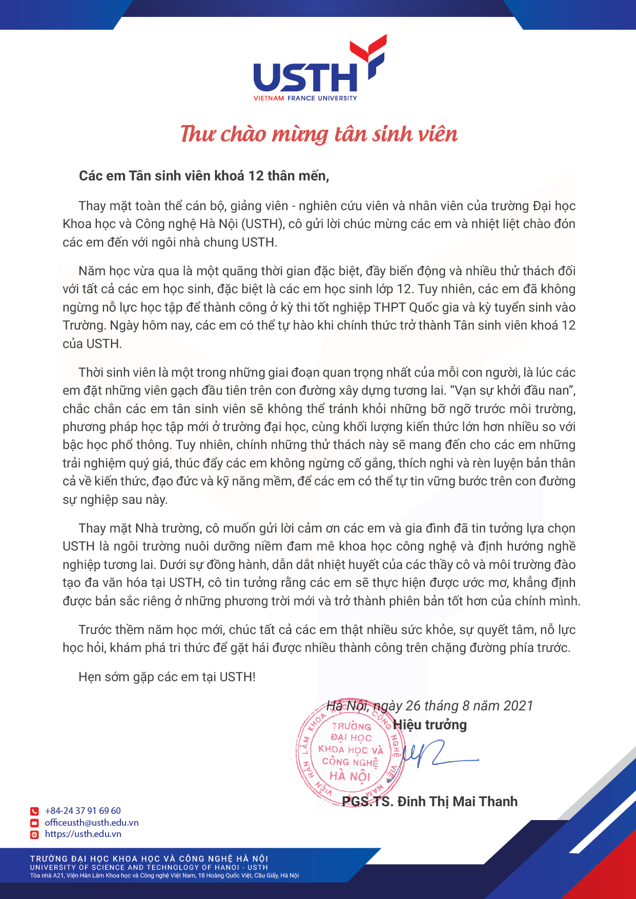 Thư chào mừng tân Good8885 hiện đang mở FINAL