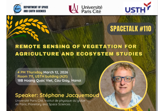 SpaceTalk NO. 110 Remote Sensing of Vegetation for Agriculture and Ecosystem Studies