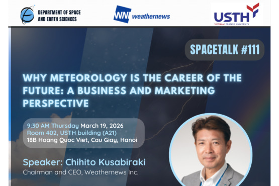 SpaceTalk NO. 111 Why Meteorology is the Career of the Future: A Business and Marketing Perspective