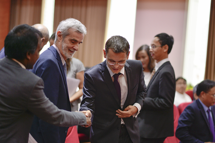 First counselor of french embassy in Vietnam
