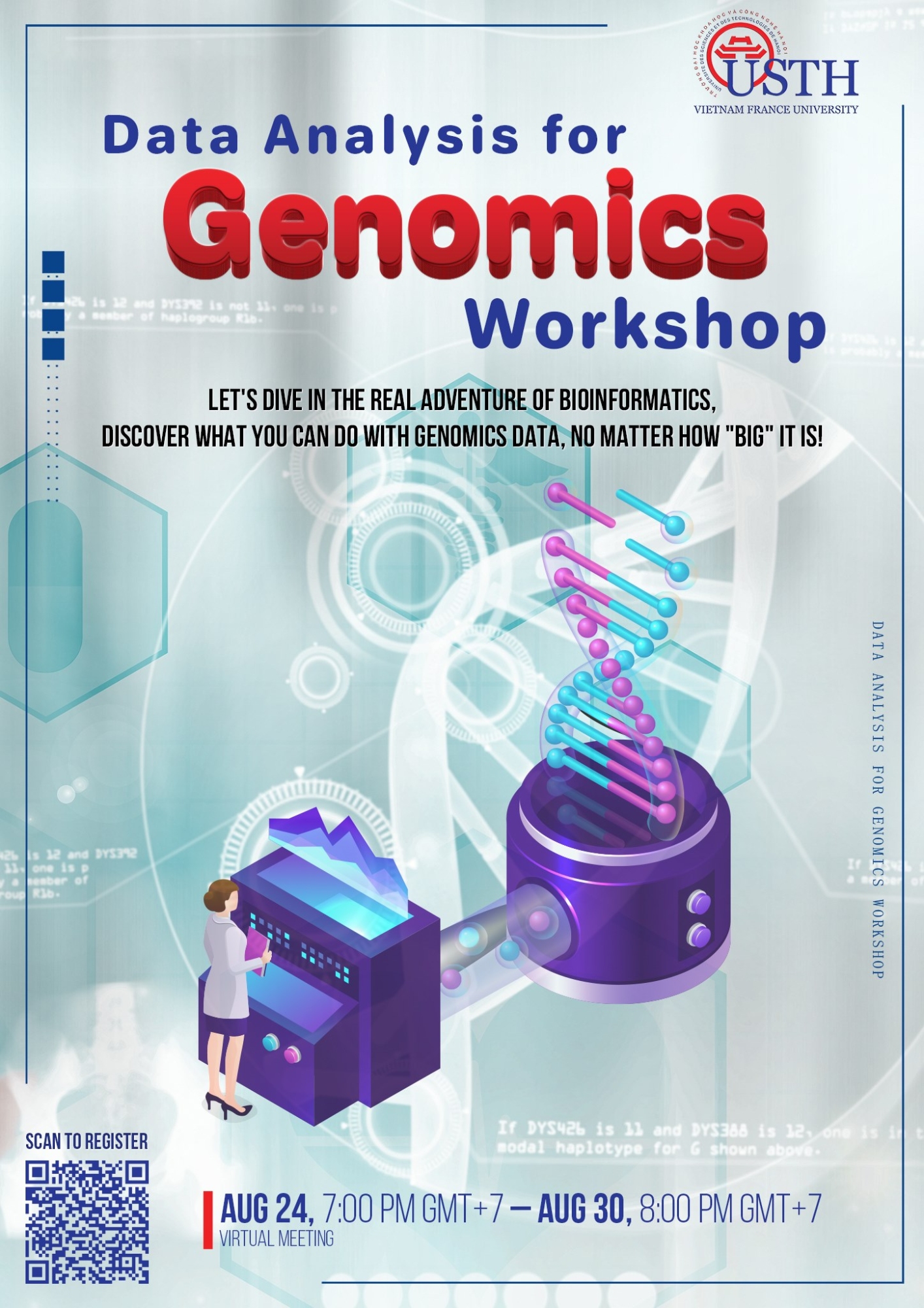 data analysis for genomics workshop