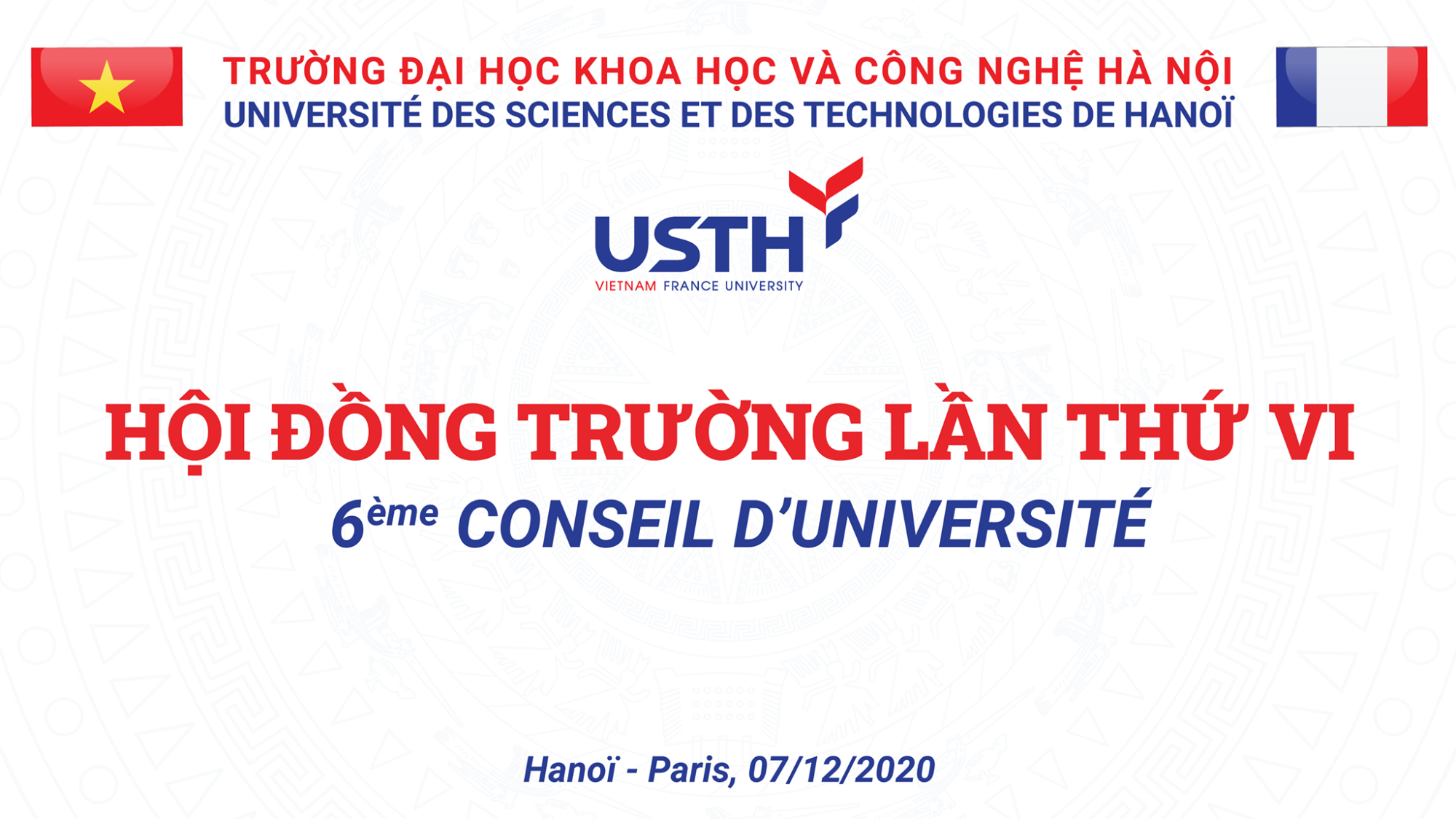 Goodd889 cá cược trực tuyến University Council Meeting VI