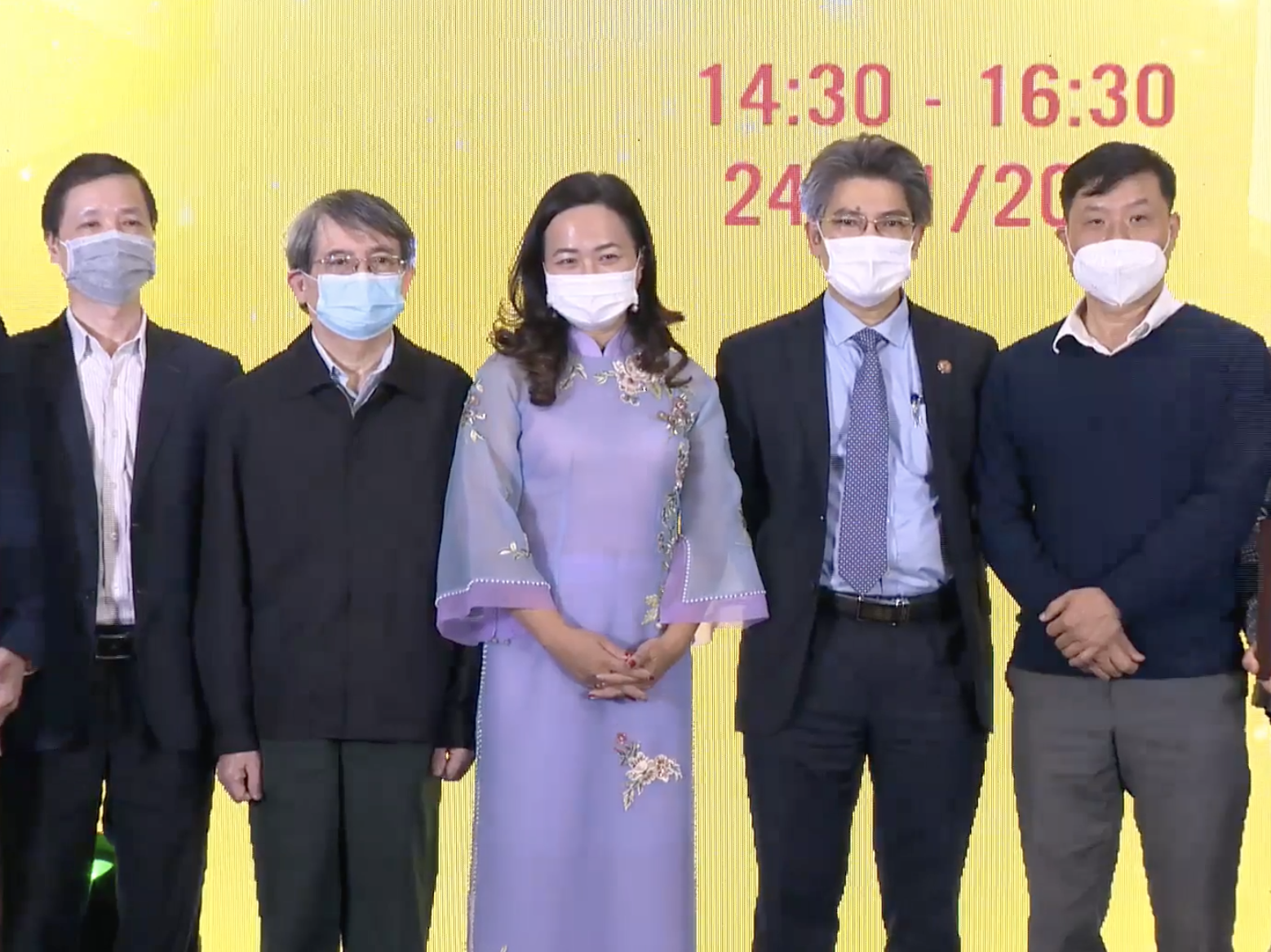 Guests participating at the event